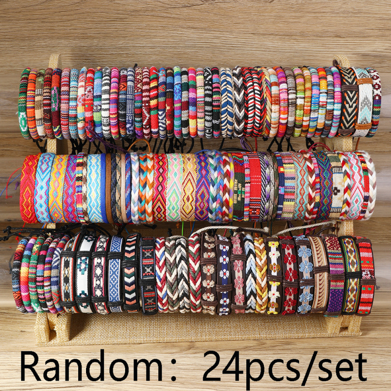 Uniszex zsinóros karkötő — kézzel készített bohem-minimalista stílus, 2024 tavasz