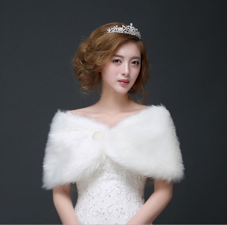 Női velúr sál esküvőre - egyszínű mintázat, meleg, minden szezonra