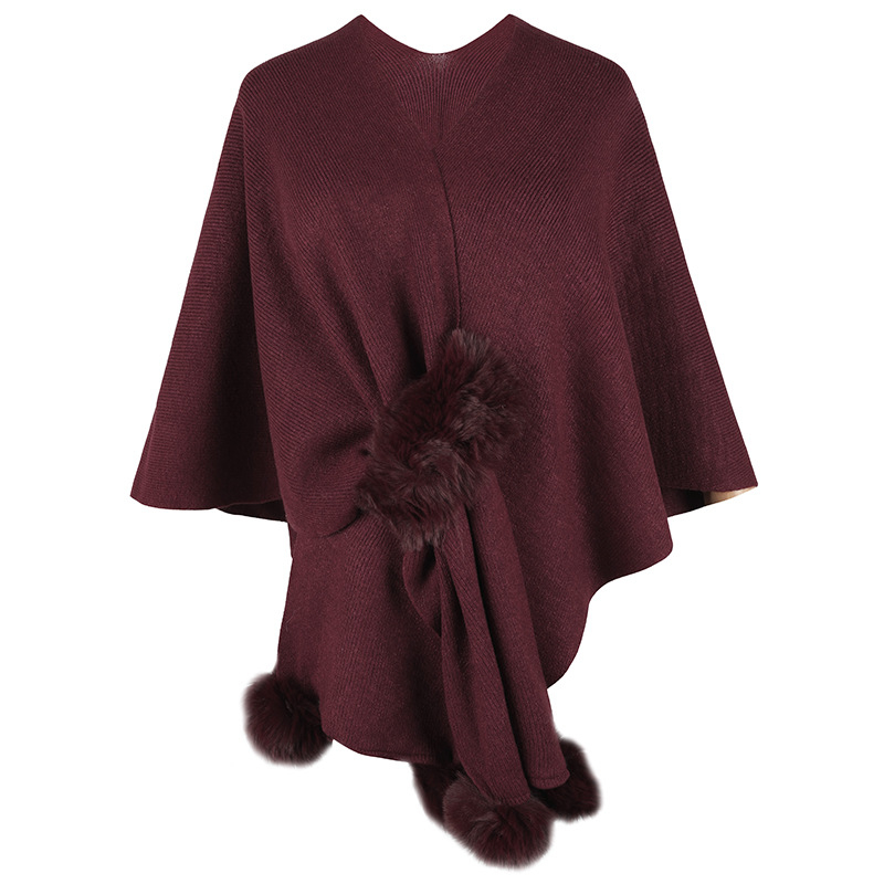 Damski monokrom warp-knit kapé kardigan od poliestera, topao