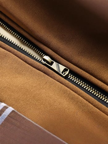 Férfi kapucnis dzseki vízálló, cipzárral, laza szabás