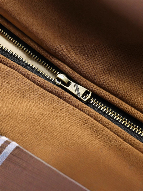 Férfi kapucnis dzseki vízálló, cipzárral, laza szabás