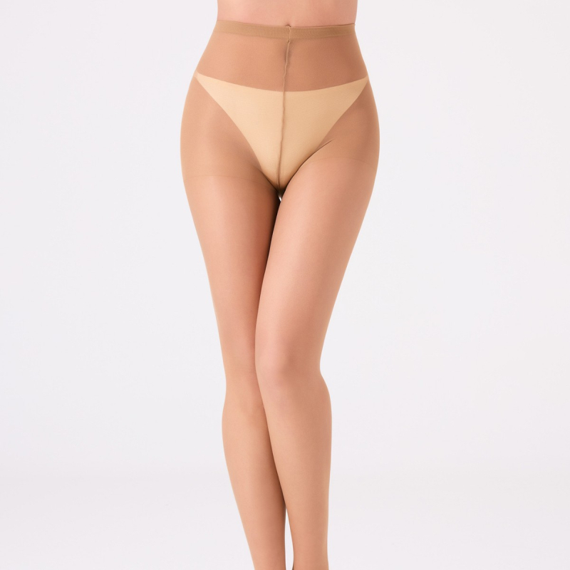 20D Core-Spun nylon harisnya — láthatatlan, formázó, szakadásálló, ultra vékony