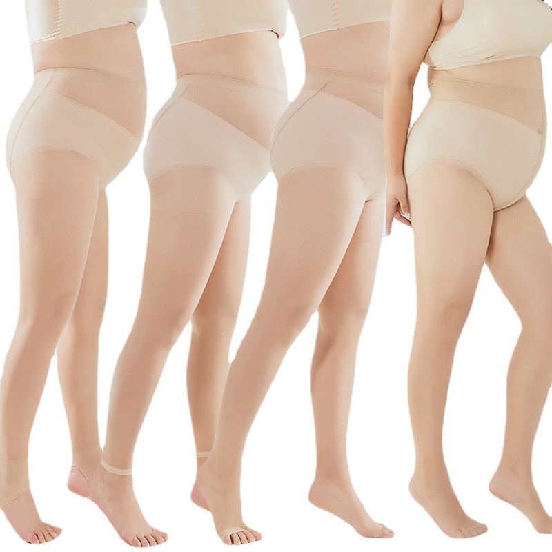 Női nylon harisnya - Csípőemelés, Láthatatlan, Csúszásgátló, 80-90% nylon tartalom