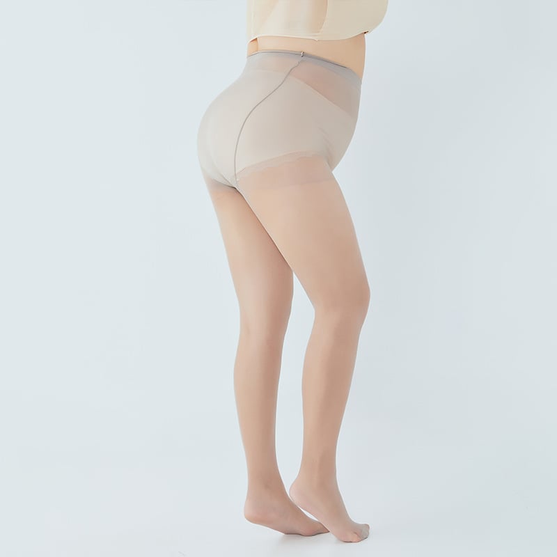 Női nylon harisnya - Csípőemelés, Láthatatlan, Csúszásgátló, 80-90% nylon tartalom