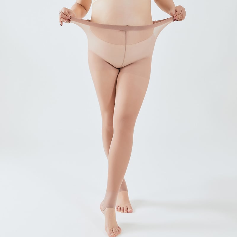 Női nylon harisnya - Csípőemelés, Láthatatlan, Csúszásgátló, 80-90% nylon tartalom