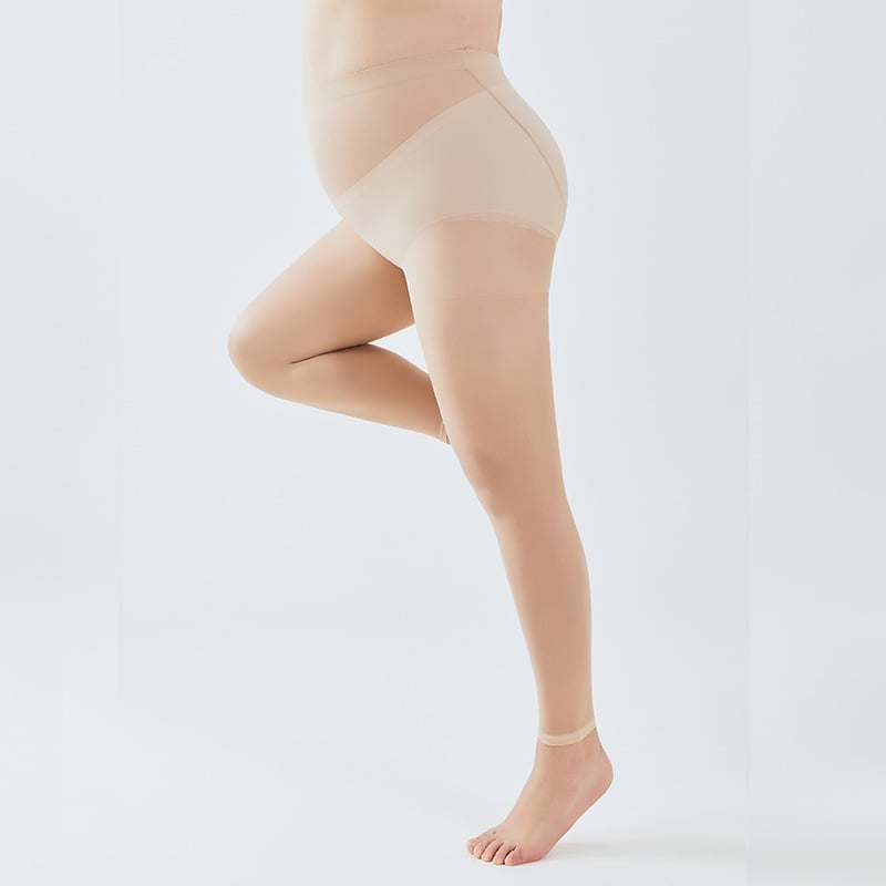 Női nylon harisnya - Csípőemelés, Láthatatlan, Csúszásgátló, 80-90% nylon tartalom