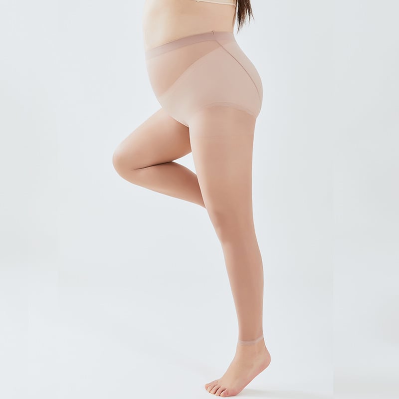 Női nylon harisnya - Csípőemelés, Láthatatlan, Csúszásgátló, 80-90% nylon tartalom