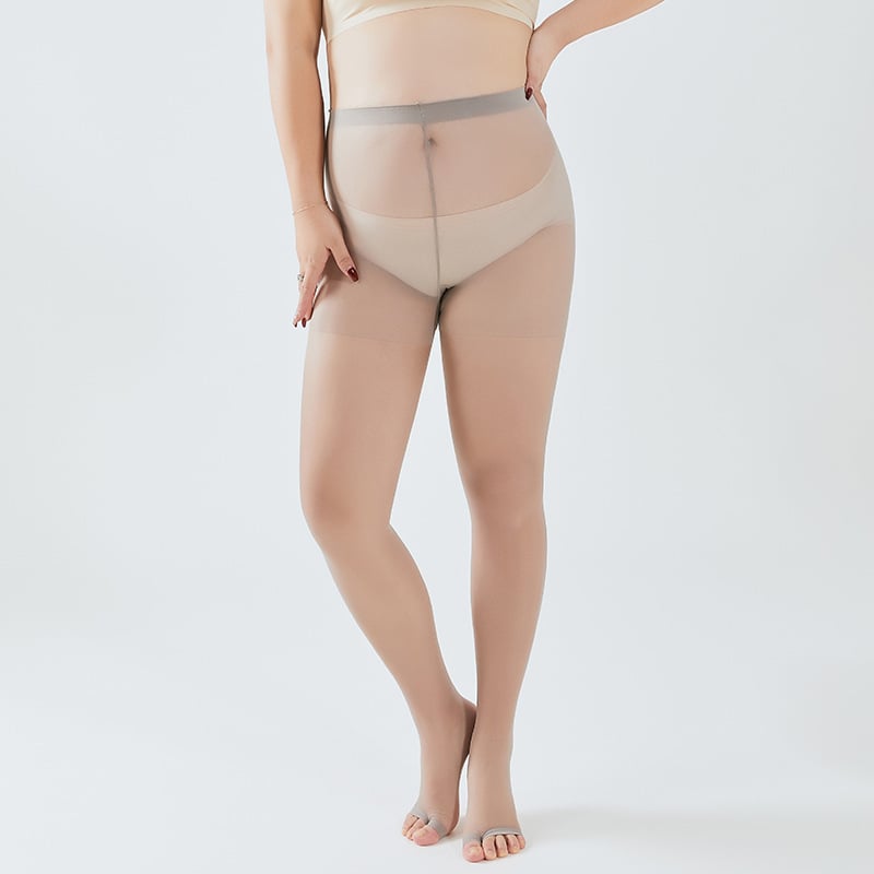 Női nylon harisnya - Csípőemelés, Láthatatlan, Csúszásgátló, 80-90% nylon tartalom