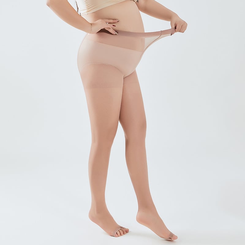 Női nylon harisnya - Csípőemelés, Láthatatlan, Csúszásgátló, 80-90% nylon tartalom