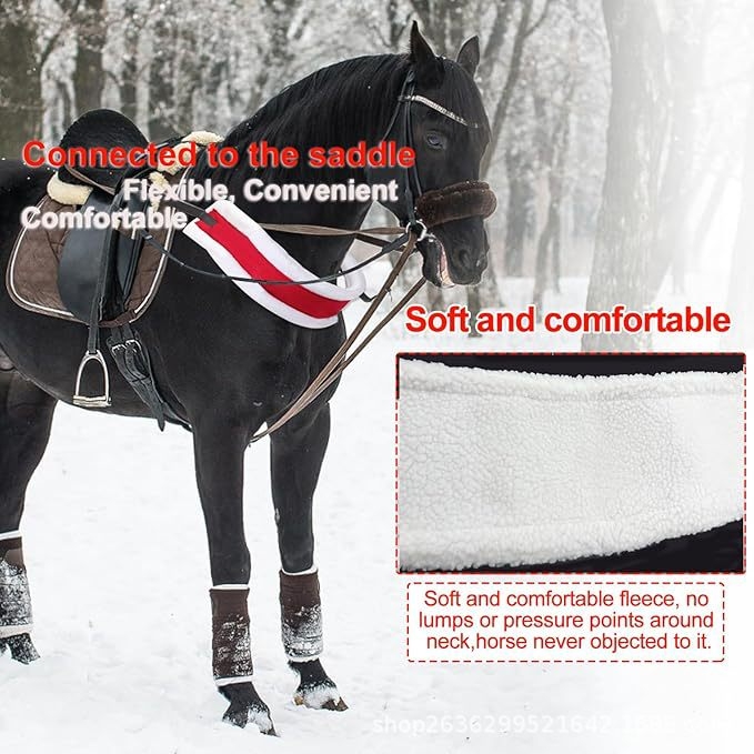 Jahački šal od polar fleece, podesiv, topao, brzo suši, za četiri godišnja doba, poliester