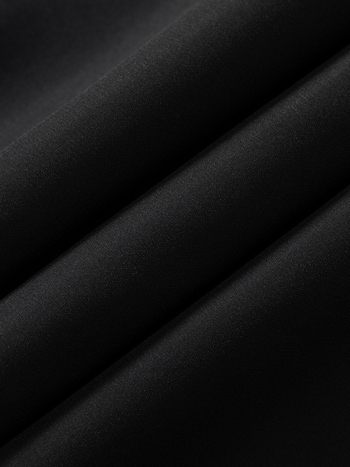 T763 férfi kabát, japán stílus, gallér: rever, egygombos zárás, laza szabás, középső hossz, egyszínű poliészter külső a tavasz 2025-re