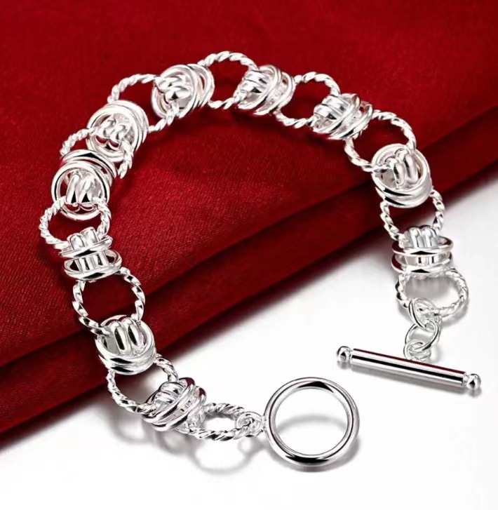 Női karkötő rézből, elektroplakálás, városi mindennapi stílus, 2022 téli kollekció