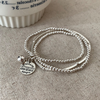 RONERAI zsinóros karkötő több rétegű fém címkékkel, nőknek, galvanizált bevonattal, személyes divat stílus