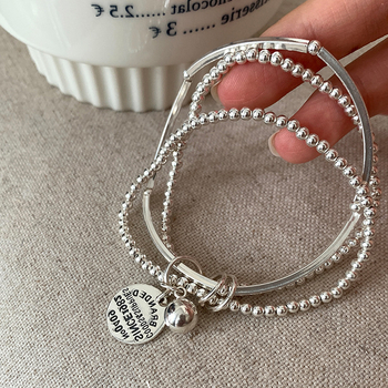 RONERAI zsinóros karkötő több rétegű fém címkékkel, nőknek, galvanizált bevonattal, személyes divat stílus