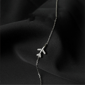 Βραχιόλι με σχέδιο χαρτινού αεροπλάνου, διακοσμημένο με διαμάντια, designer, ασήμι 925, ηλεκτροπλατίωση