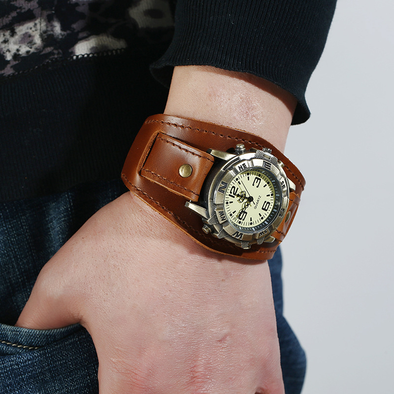 Narukvica – Punk Cortex, muški geometrijski stil, model W01471