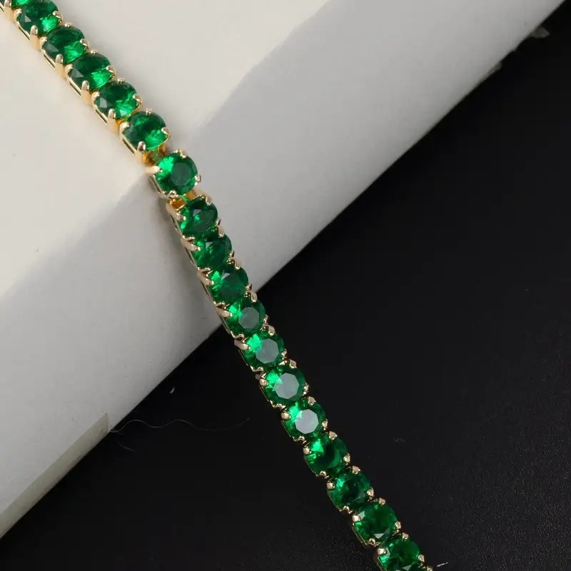 Bakrena narukvica s elektroplatiranjem, geometrijski dizajn, unisex, ljeto 2024