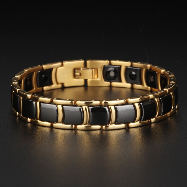 Haoya keramička narukvica | Unisex, Geometrijski dizajn, Ručno izrađeno, Lagani luksuzni stil