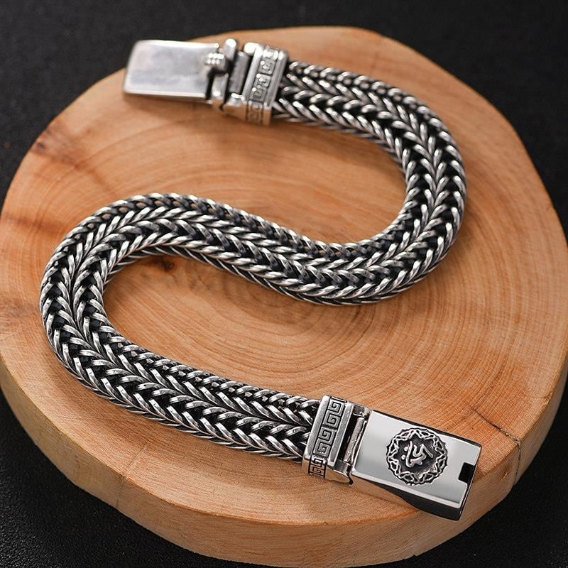 Narukvica - Pappas PPS-10, elektroplatinirana, unisex retro (Elektroplatiniranje; Marka: Pappas; Model: PPS-10; Stil: Unisex Retro; Kategorija: Literatura i Umjetnost Retro)