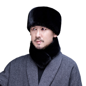 Vīriešu ziemas cepures un šalles komplekts, silts, 100% kaņepes