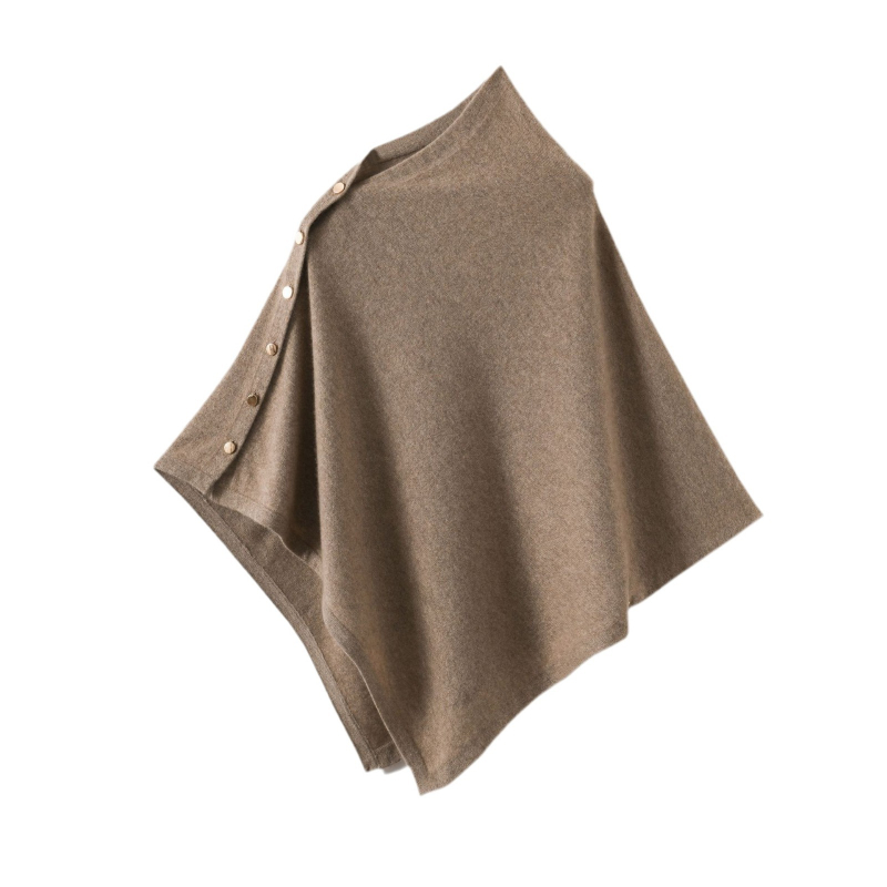 Γυναικείο πλεκτό σάλι, μινιμαλιστικό στυλ, μακρύς σχεδιασμός, μονόχρωμο σχέδιο, κατάλληλο για φθινόπωρο