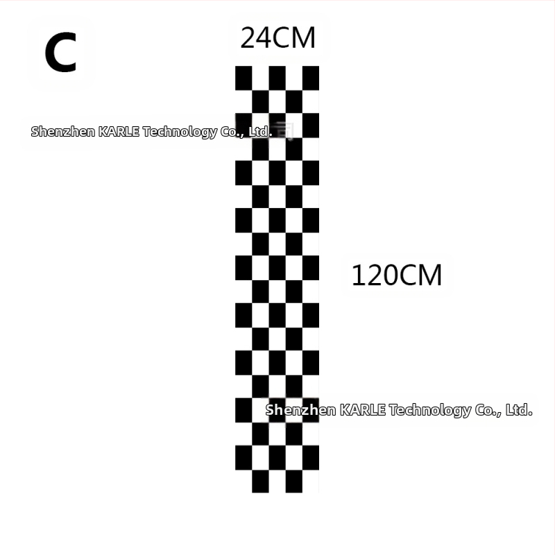 PVC αυτοκόλλητο καπό αυτοκινήτου — μακριά λωρίδα αυτοκόλλητων, για τη γραμμή πορτών, με ρυθμιζόμενο μήκος και πλάτος