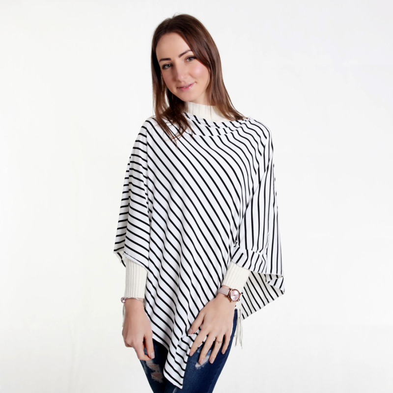 Φουλάρι θηλασμού – Βαμβάκι, Χειροποίητη ύφανση, Ριγέ, Ζεστός, Εκτύπωση κατά παραγγελία