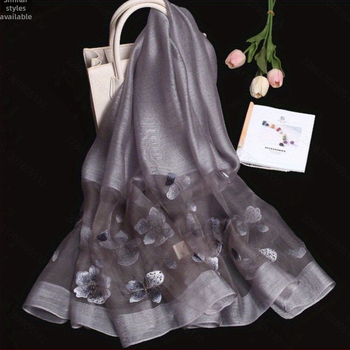 Xin ruishi šilko šalikas su Su siuvinėjimu, Hangzhou šilkas, originalus dizainas, Žiema 2023