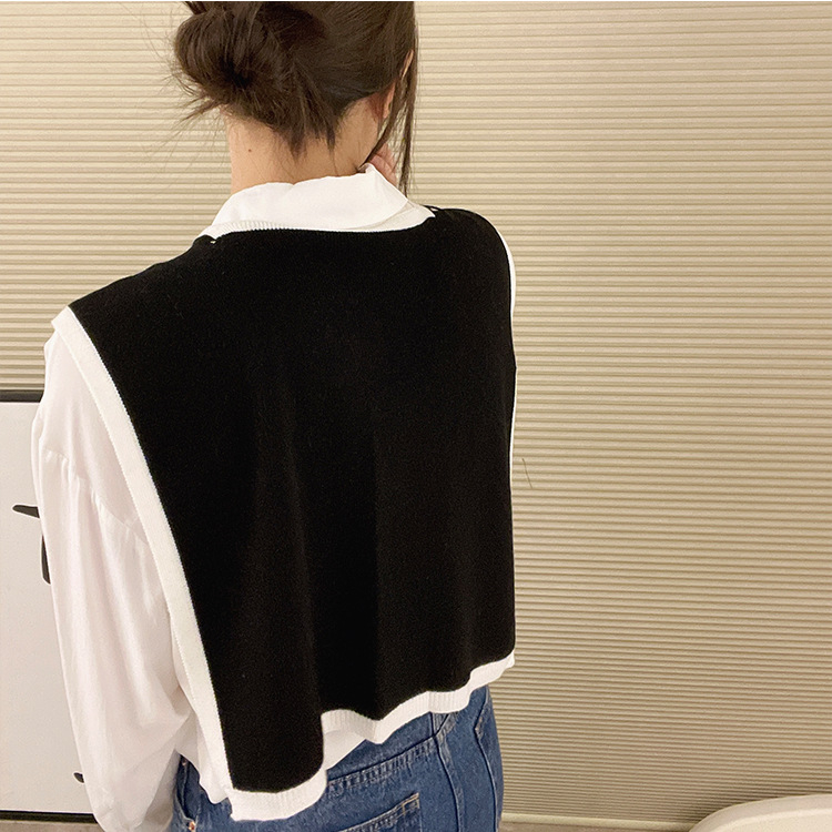 Πλεκτή εσάρπα με warp ύφανση, Jacquard επεξεργασία, διακοσμητικό αξεσουάρ για άνοιξη, καλοκαίρι και φθινόπωρο