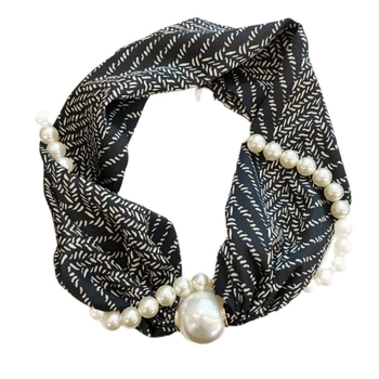 Poliestera šalle ar apdruku, vienkāršs austs, vasaras dizains