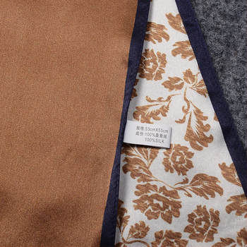 Zīda kvadrātveida šalle – drukāšana, satīna audums, 100% zīda, pavasaris 2023