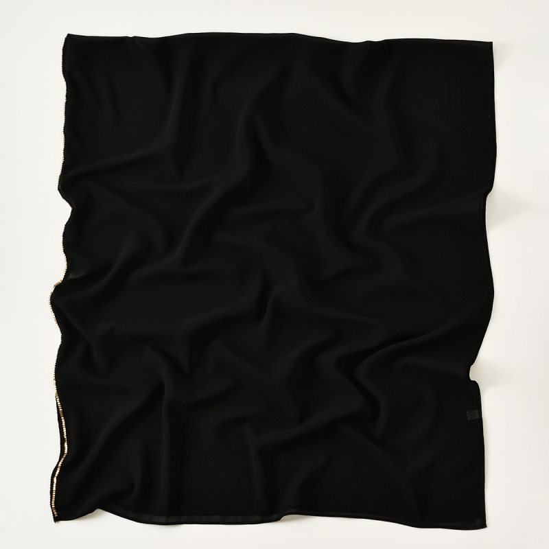 Šalikas iš šifono, išausta warp knitting metodu, palaiko šilumą, tinkama visoms metų laikams, pluoštas poliesteris, prekė Lmlaven/lyman levine