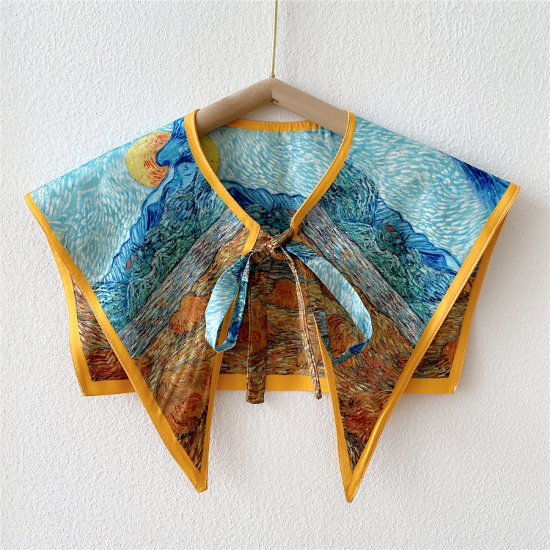 Peties skarelė - dekoratyvinis aksesuaras, twill audinys, daugiašalis forma, vidutinio ilgio, keturi metų laikai.