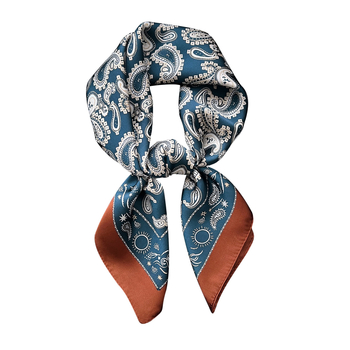 Pavasario 2025 poliesterinis keturkampis šalikas, vintage etninio kinų stiliaus, warp-knit audinys