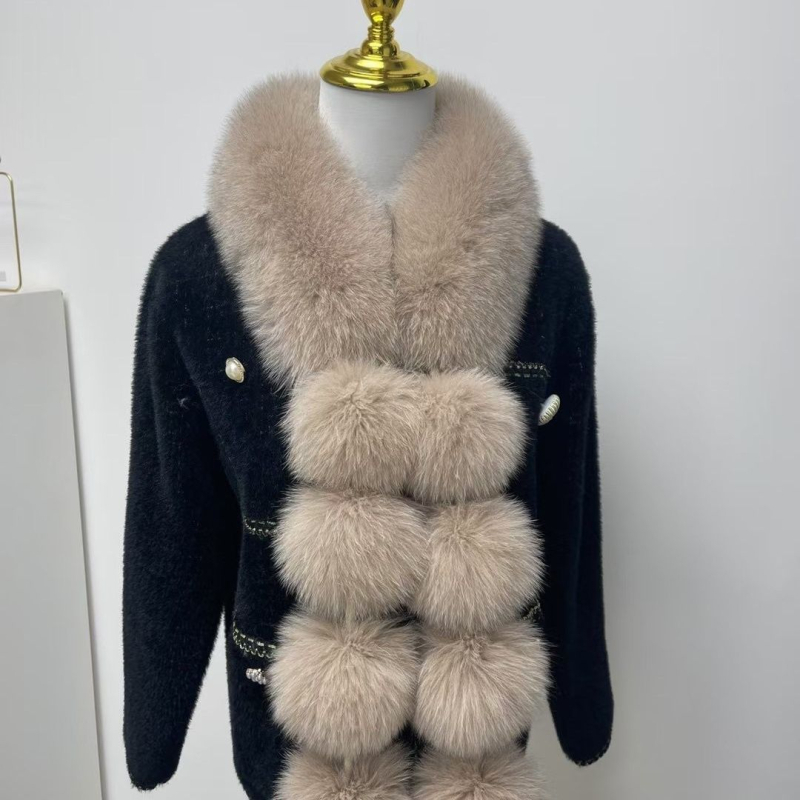 Žieminis šalikas – Korėjos stiliaus, paššildantis, warp mezgimas, imitacinė vilna, poliesteris