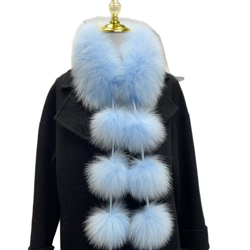 Žieminis šalikas – Korėjos stiliaus, paššildantis, warp mezgimas, imitacinė vilna, poliesteris