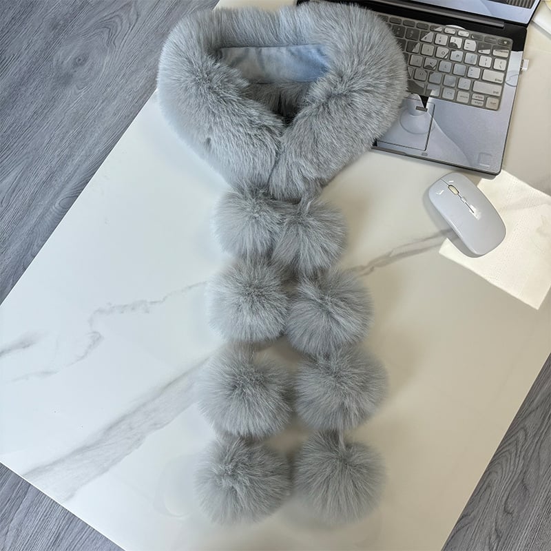 Žieminis šalikas – Korėjos stiliaus, paššildantis, warp mezgimas, imitacinė vilna, poliesteris