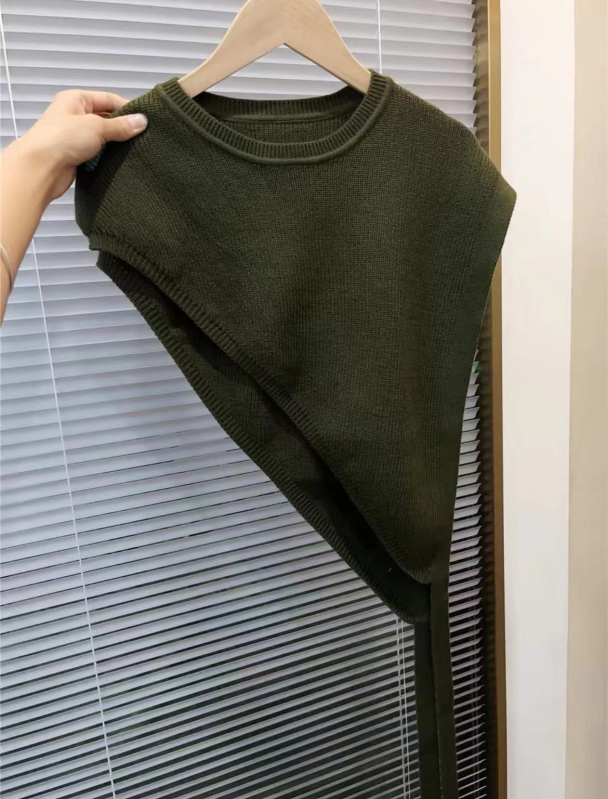 Moterų šalikė-liemenė, kašmyro imitacija, rudens–žiemos sezonas, elegantiškas visuomeninis stilius, vientisas raštas, 150 g