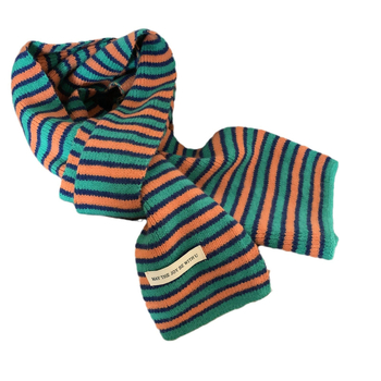 Šalikas - paprastas mezgimo technika, šiltas, žiemai, poliesterio audinys (>96% poliesterio), išleidimas 2024 m. ruduo