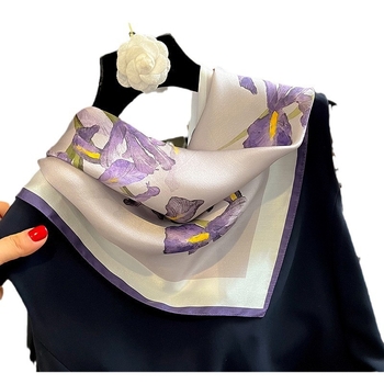 Mulberry Silk kvadratinė šalikas, Korėjos stilius, plokščias audinys, tie-dye, kilmė Hangzhou