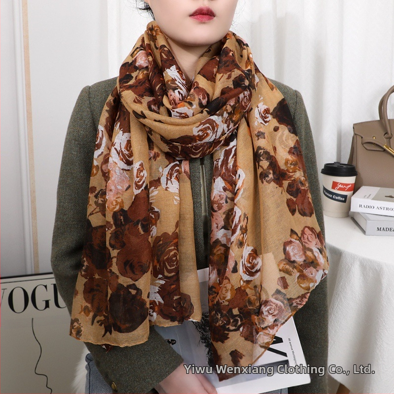 Šalikas iš Bali siūlų, švelnus odai, šilta žiemai, paprastas mezgimas, elegantiškas ir universalus stilius