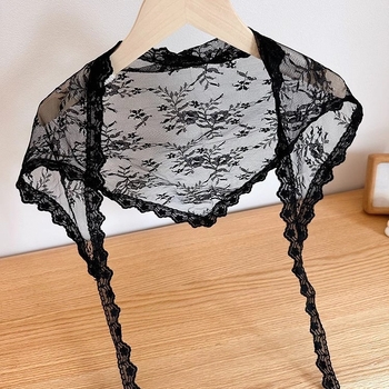 Nėrinių kraštas ir tinklinis audinys su prijušės sluoksniu, siūtas poliesteris, pavasaris 2025