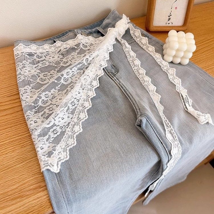 Nėrinių kraštas ir tinklinis audinys su prijušės sluoksniu, siūtas poliesteris, pavasaris 2025