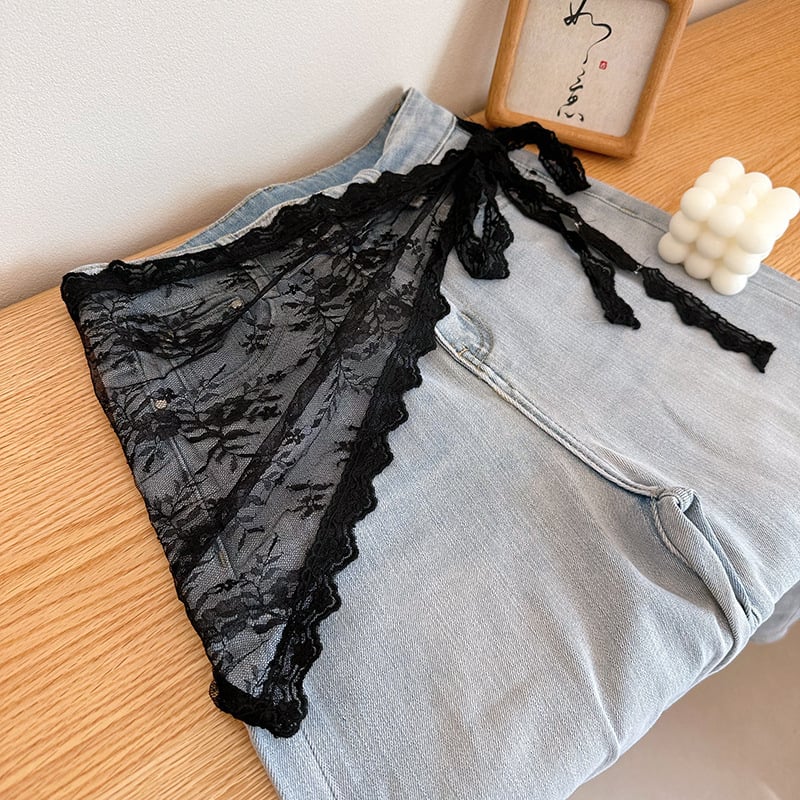 Nėrinių kraštas ir tinklinis audinys su prijušės sluoksniu, siūtas poliesteris, pavasaris 2025