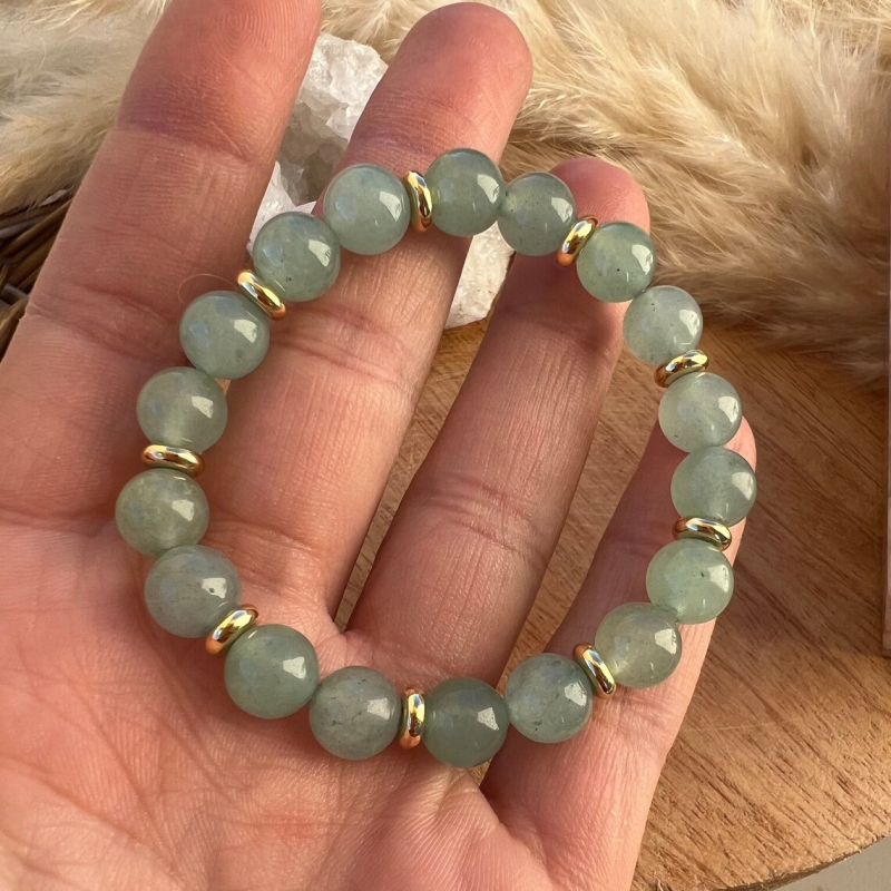 Βραχιόλι από φυσικό λίθο, χειροποίητο, γεωμετρικό σχήμα, unisex, νέο κινέζικο στυλ