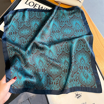 Mulberry Silk Kvadratinis šalas – paprastas audimas, Tie-Dye, Vasaros 2024, Hangzhou