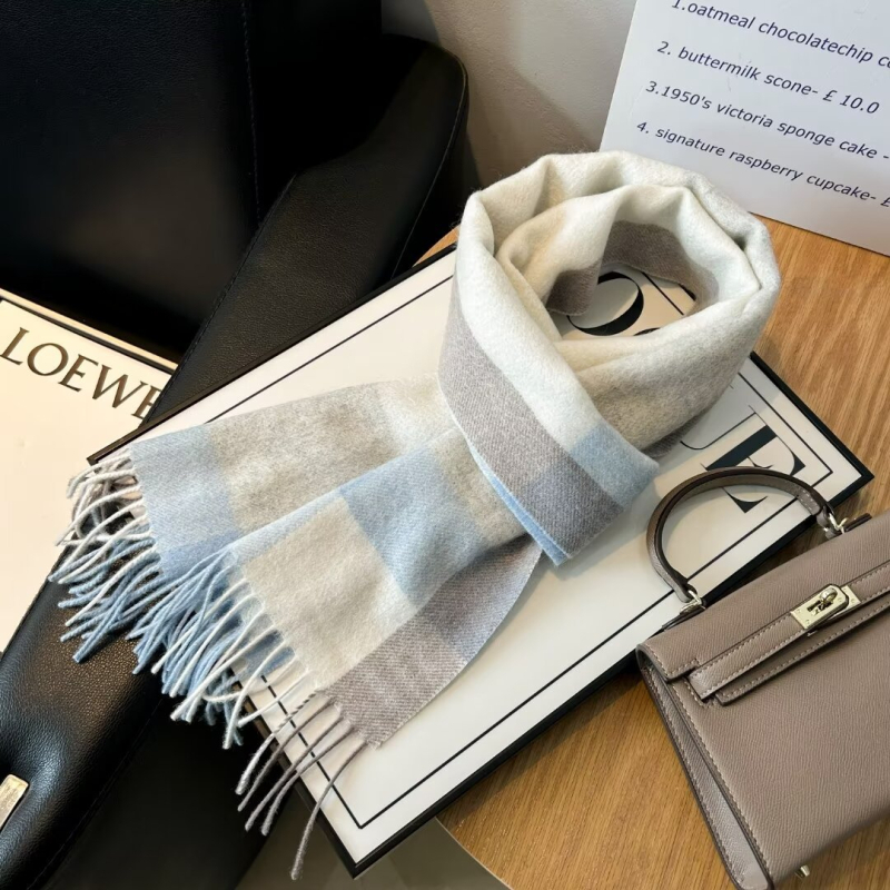 Vilninis šalikas, 100% vilna, paprastas mezgimas, tie-dye, žiema 2024, britų stilius