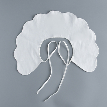 Moteriška medvilninė dirbtinė apykaklė, japonių–korėjiečių švelnaus stiliaus dekoratyvus aksesuaras visoms sezonoms