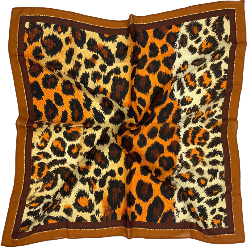 Kvadra­tinė galvos šalikas su kelių stilių elementų (warp-knitted poliesteris; spaudinimas; vasaros naudojimui; 2025 m. pavasario leidimas; stilius: kvadratinis rankšluostis, street, hip hop, IN stilius)