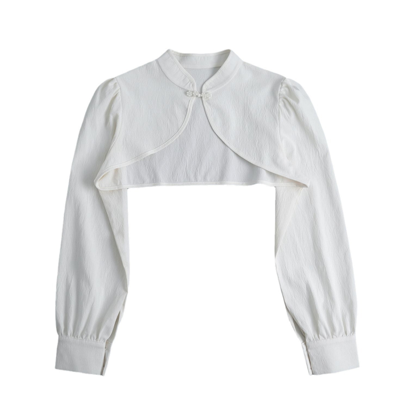 Šifono dekoratyvinis kaklaraištis su plokštelės sagtimi nacionaliniame stiliuje, šalikui